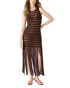 Steve Madden Sleeveless Knit Dress In Brown