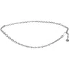 Steve Madden Mini Bevel Link Chain Belt