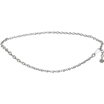 Steve Madden Mini Bevel Link Chain Belt