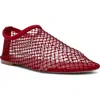 Steve Madden Mino Flat In Red
