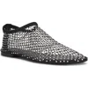 Steve Madden Mino Mesh Flat In Black