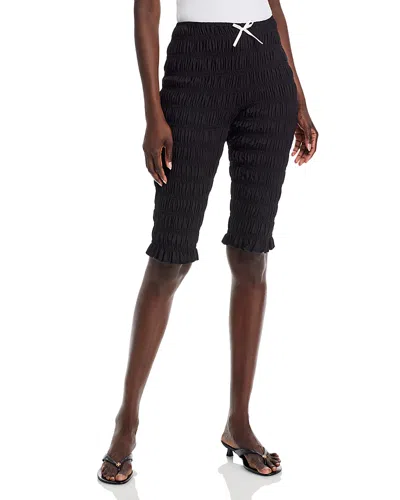 STEVE MADDEN MISTY SMOCKED CAPRI PANTS