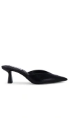 Steve Madden Mod Pointed Toe Mule Pump In 黑麻色