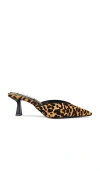 Steve Madden Mod Mule In Leopard  Calf Hair