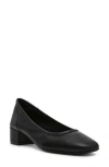 Steve Madden Mollie Block Heel Pump In Black