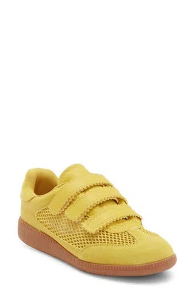 Steve Madden Momentum Sneaker In Yellow
