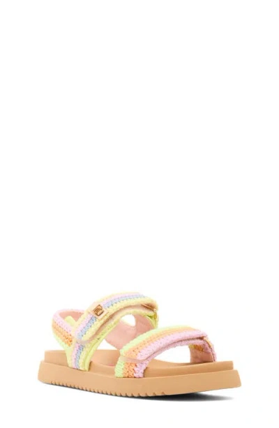 Steve Madden Kids'  Mona Sandal In Animal Print