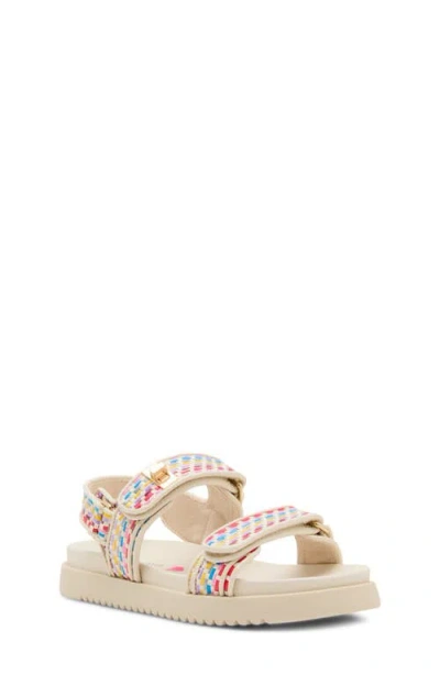 Steve Madden Kids'  Mona Sandal In Neutral