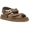 Steve Madden Mona Sandal In Oatmeal Suede
