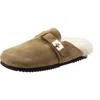 Steve Madden Money Womens Faux Fur Lined Suede Mules
