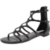 Steve Madden Morocco Womens Adjustable Faux Leather Gladiator Sandals In Multi