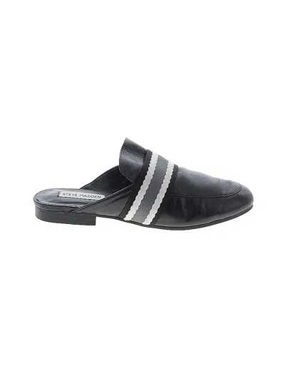 Pre-owned Steve Madden Mule/clog In Black