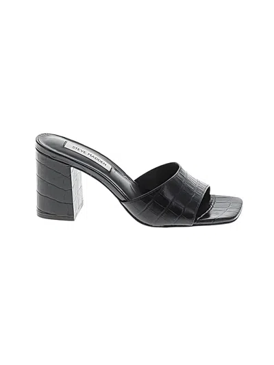 Pre-owned Steve Madden Mule/clog In Black