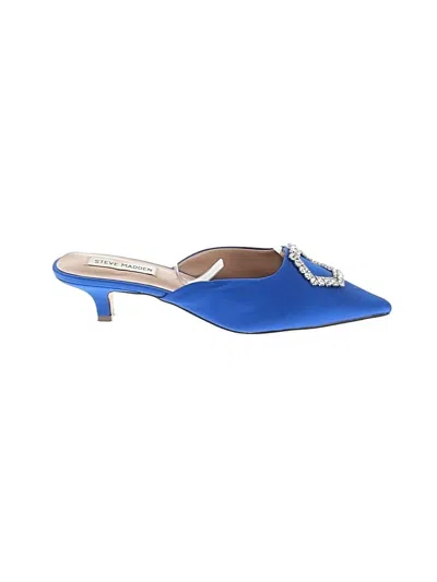 Pre-owned Steve Madden Mule/clog In Blue
