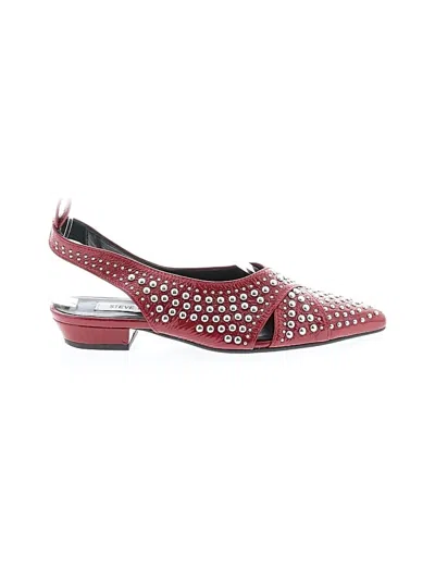 Pre-owned Steve Madden Mule/clog In Burgundy