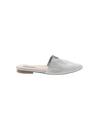 Pre-owned Steve Madden Mule/clog In Gray