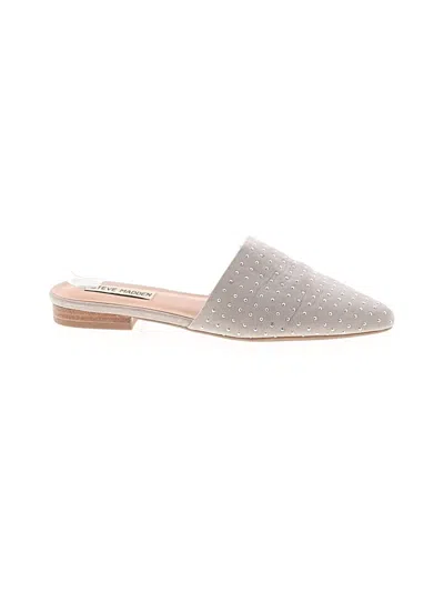 Pre-owned Steve Madden Mule/clog In Gray