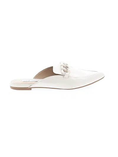 Pre-owned Steve Madden Mule/clog In Ivory