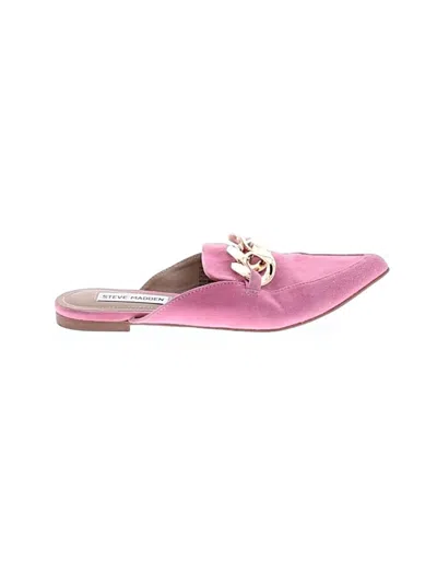 Pre-owned Steve Madden Mule/clog In Pink