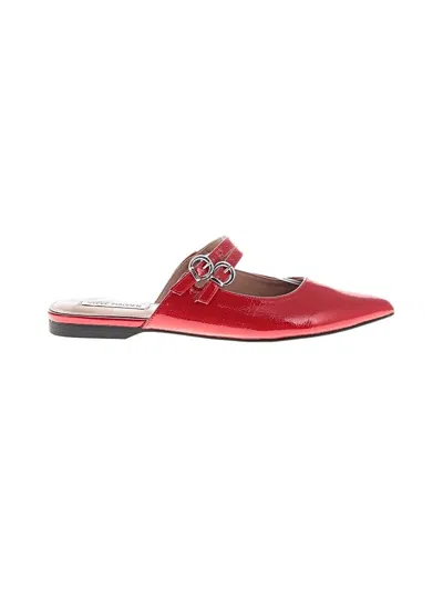 Pre-owned Steve Madden Mule/clog In Red