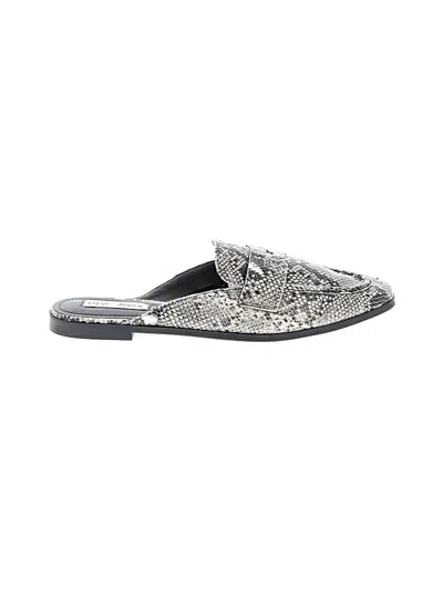 Pre-owned Steve Madden Mule/clog In Silver