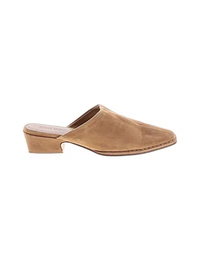 Pre-owned Steve Madden Mule/clog In Tan