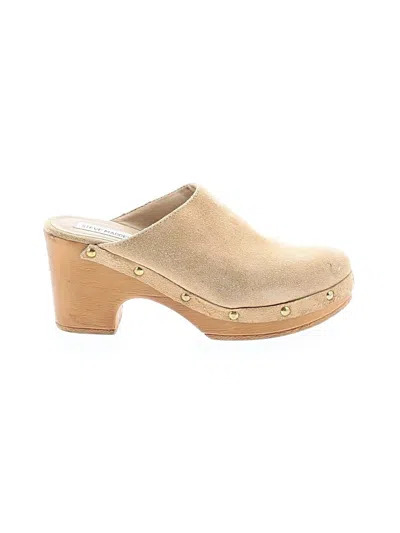 Pre-owned Steve Madden Mule/clog In Tan