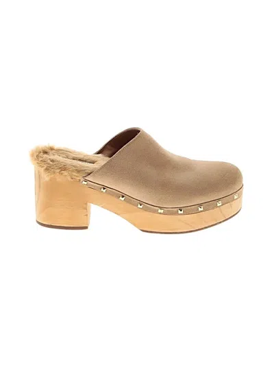 Pre-owned Steve Madden Mule/clog In Tan