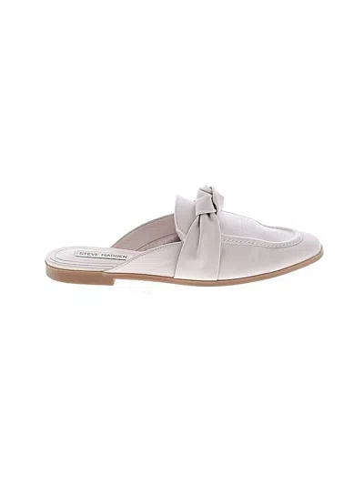 Pre-owned Steve Madden Mule/clog In White