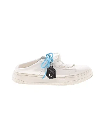 Pre-owned Steve Madden Mule/clog In White