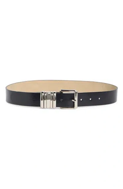 Steve Madden Multi Keeper Faux Leather Belt In Neutral
