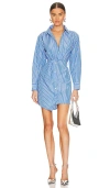 Steve Madden Nadia Dress In Blue