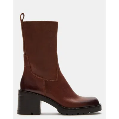 Steve Madden Nala Tan Leather In Brown