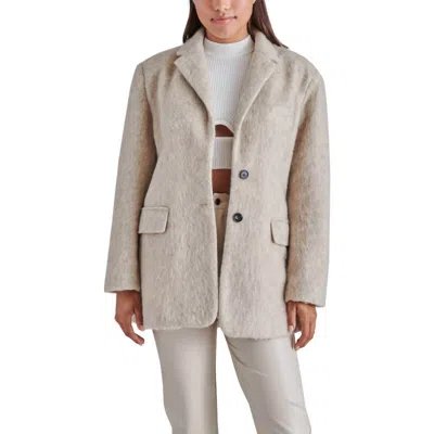 Steve Madden Women's Nana Long-sleeve Oversized Blazer In Brown
