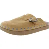 Steve Madden Narrative Womens Adjustable Slip On Slide Slippers In Multi