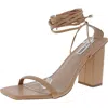 Steve Madden Natasha Womens Lace-up Faux Leather In White