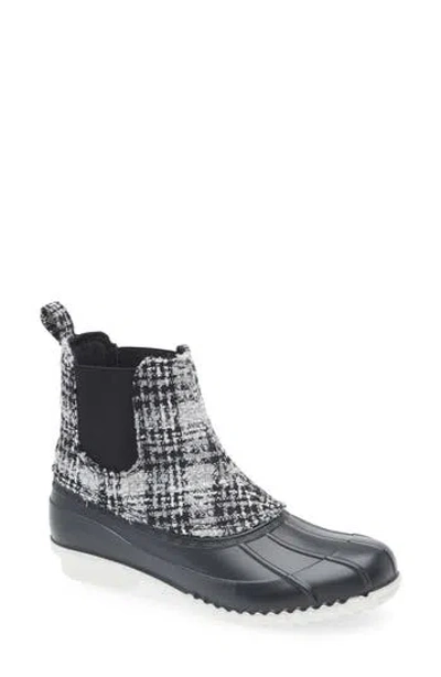 Steve Madden Newlin Duck Boot In Black Multi