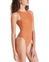 Steve Madden Nico Sleeveless Bodysuit In Sienna