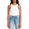 Steve Madden Sleeveless Bodysuit In Ivory