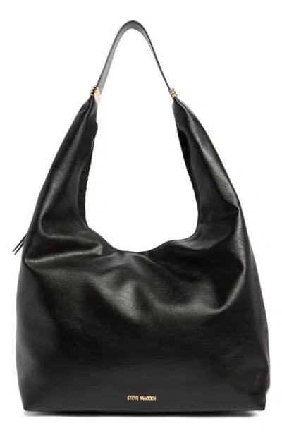Steve Madden Nicola Hobo Bag In Black