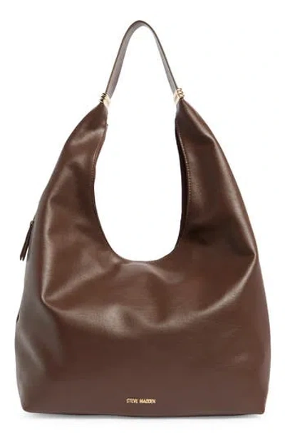 Steve Madden Nicola Hobo Bag In Brown