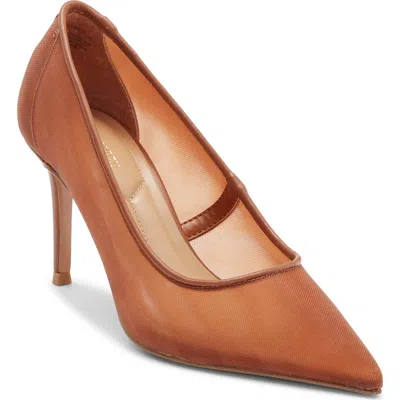Steve Madden Nicoletta Mesh Pointed Toe Pump In Multi