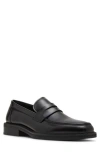 Steve Madden Nillo Penny Loafer In Black