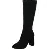 Steve Madden Ninny Womens Pointed Toe Knee-high Boots In Black