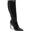 Steve Madden Nitro Knee High Boot In Black
