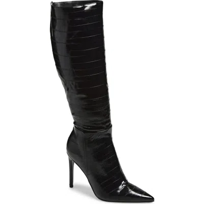Steve Madden Nitro Knee High Boot In Black