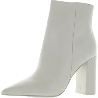Steve Madden Noticed Womens Leather Pointed Toe Mid-calf Boots In Multi