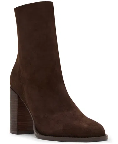 STEVE MADDEN OBSESSION BLOCK-HEEL BOOTIES