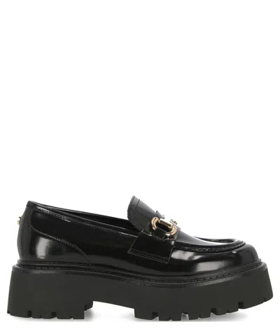 Steve Madden Occupy Loafers In Black