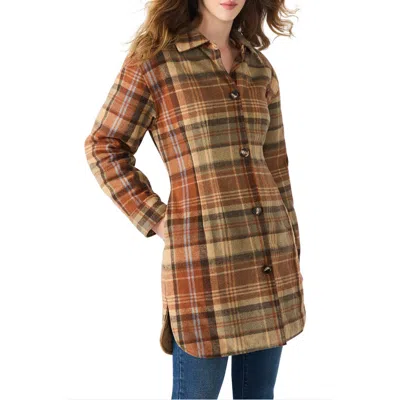 STEVE MADDEN STEVE MADDEN OLEA PLAID COAT